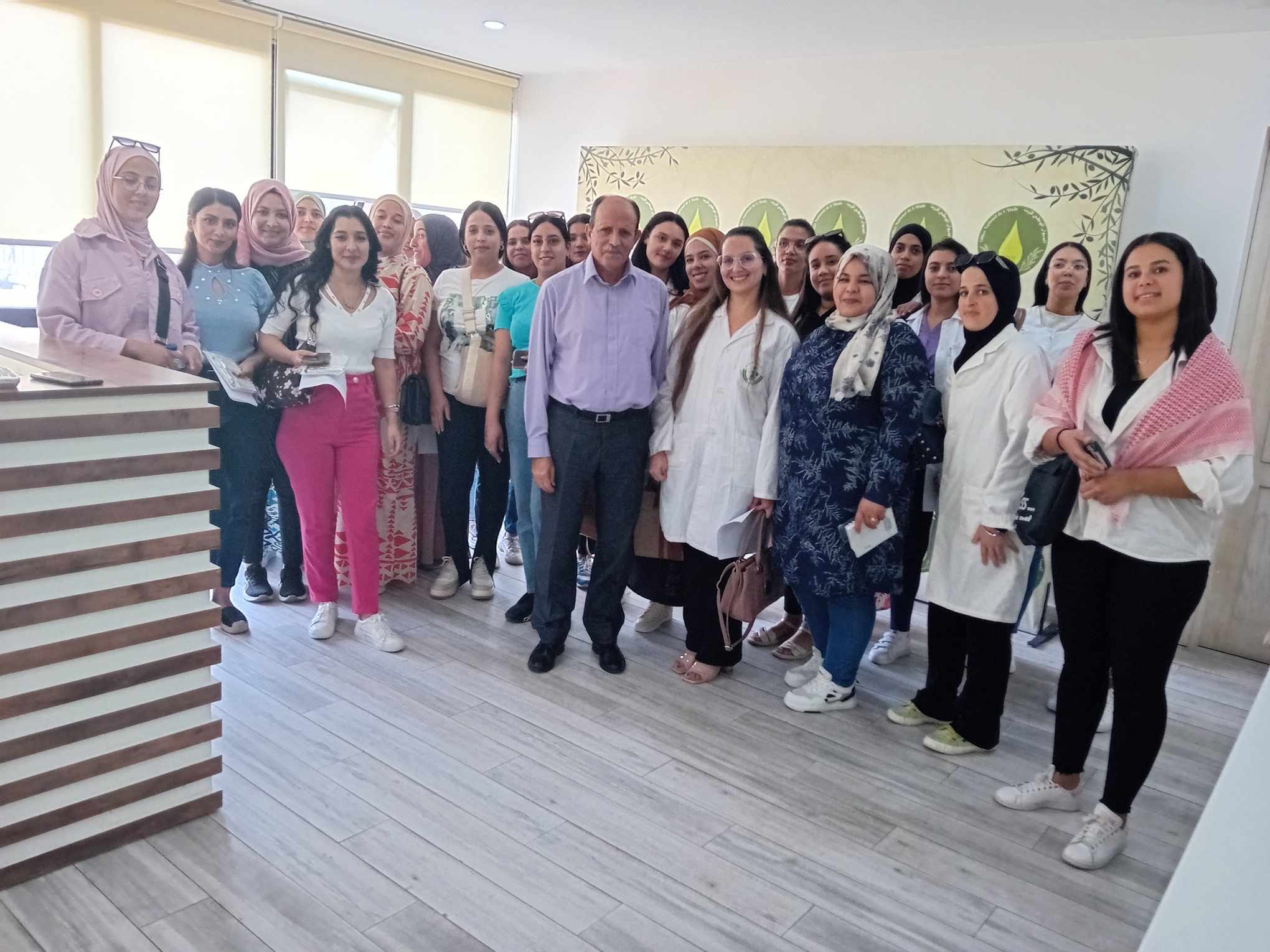 Visite des étudiants de l'ISBB à l'ONH