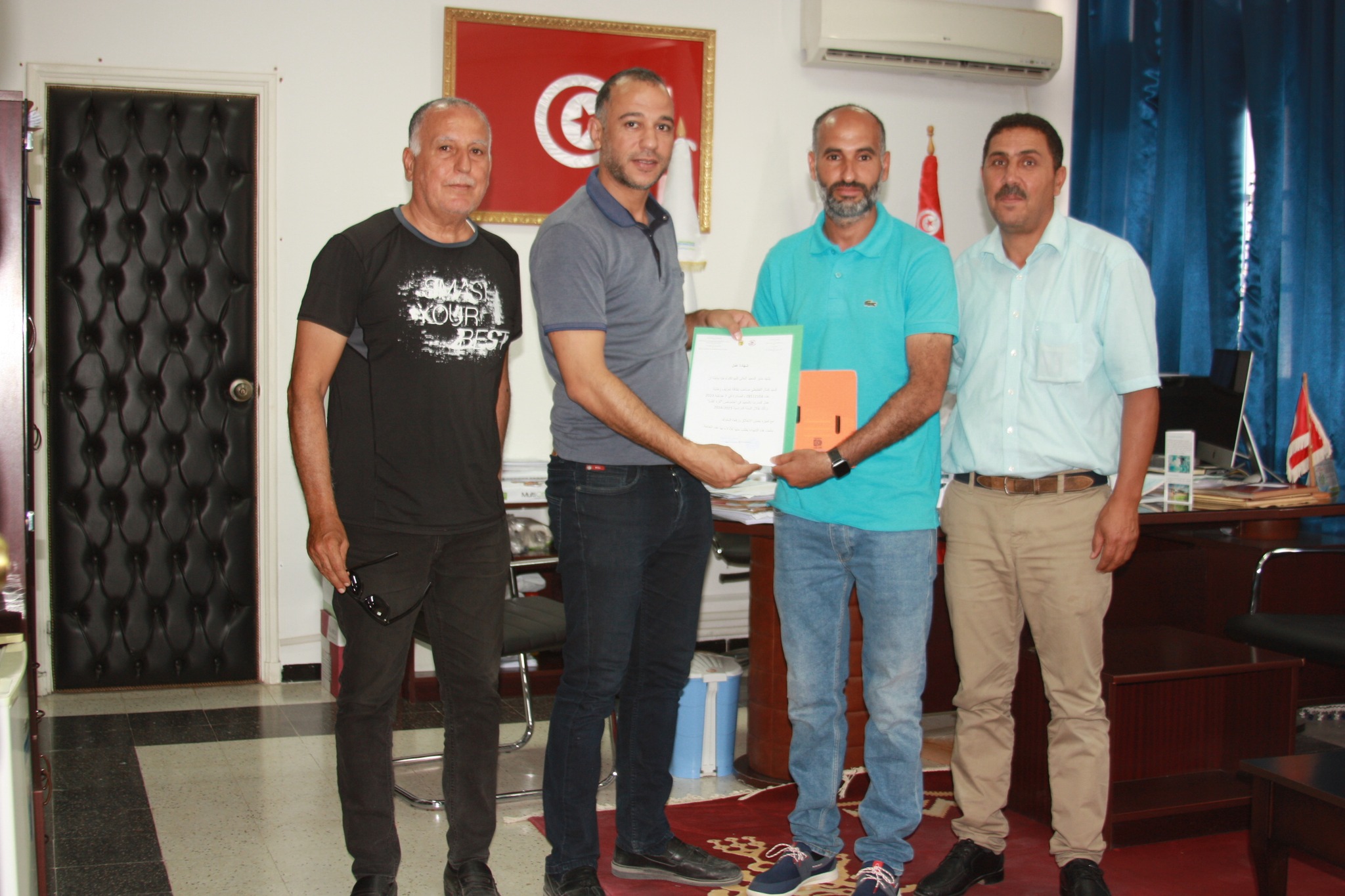 SIGNATURE D'UNE CONVENTION ENTRE ESPOIRS ACADEMY SPORTS ET ISBB